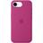 Apple Silicone Case for iPhone 16e Fuchsia