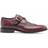 Anthony Veer Roosevelt Wingtip Monk Strap - Burgundy