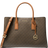 Michael Kors Ruthie Large Signature Logo Satchel - Brn/Acorn