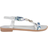 Shein WRCVS Beige Women's Sandals, Flat Cross Strap Open Toe Casual Shoes, Non-Slip, Vacation Style, Woven Pattern Random Bohemian Tassel Outdoor Sandals