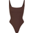 SKIMS Fits Everybody Square Neck Bodysuit - Cocoa