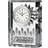 Waterford Lismore Transparent Table Clock 7.4cm