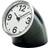 Alessi Cronotime Black Table Clock 7cm