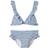 Name It Striped Bikini - Lake Blue