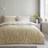 Dunelm Edith Duvet Cover Yellow (200x135cm)