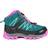 CMP Kid's Rigel Waterproof Mid-Calf Boots - Pink Lake Neon/Green