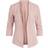 Vila 3/4 Sleeved Fitted Blazer - Rose