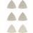 Bosch Slippapper 93x93x93mm K80/120/180 6-pack