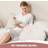 Shein 2 In 1 Nursing Pillow With Adjustable Waist Strap