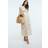 H&M Light Beige Floral V-Neck Dress XXL