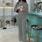 Shein Belly-Baring Long-Sleeved Slim-Fitting Lace-Up Pants