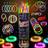 Shein 214 PCS 8-Inch Party Glow Stick Set