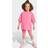 adidas Cycling Shorts and Tee Kids Sæt - Pink Fusion