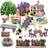 Shein 48pcs Fairy Garden Accessories Set