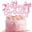 Shein Pink Bow Happy Birthday Topper Cake Decoration