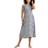 Ripe Maternity Edie Print Nursing Dress Indigo White