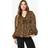 boohoo Womens Maternity Leopard Shirred Smock Top 12