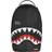 Sprayground Shark Central Split Infinity DLXSV Backpack - Black