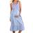 JoJo Maman Bébé Stripe Shirred Zig Zag Maternity Dress