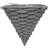 Smart Garden Faux Rattan Grey Cone Hanging Basket 35 cm