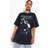 boohoo Womens Maternity Fleetwood Mac License T-Shirt Black