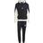 adidas Jogginganzug Fleece Colorblock Hooded Herren - Black/White
