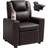 VEVOR Kids Reclining Chair PU Leather Brown