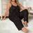 Shein Plus Heart Print Cami Top Pants PJ Set