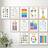 Shein Comprehensive Learning Nursery Wall Art