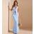 Shein Solid Color Deep V-Neck Twist Knit Set - Holiday