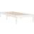 vidaXL 809978 Bed Frame without Mattress White 80.5x195.5cm
