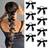 Shein 8pcs/Set Multifunctional Hair Accessory Set Black Satin Ribbon