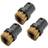 Kärcher Round Brush Kit with Brass Bristles 3pcs Black