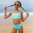 Shein Girls Fashionable Casual Bikini Set - Travel