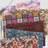 Shein Floral Pattern Polyester Blended Fabric 110gsm Fabrics Multicolour