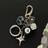 Shein Unisex Handmade Dice Keychain Edgy Y2K - 8 Ball Pendant