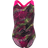 Speedo Kid's Allover Splashback Swimsuit - Black/Electric Pink/Atomic Lime/Flamingo Pink (80807386-G673)