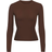 SKIMS Fits Everybody Long Sleeve T-shirt - Cocoa