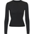 SKIMS Fits Everybody Long Sleeve T-shirt - Onyx