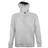 Sol's Slam Unisex Hooded Sweatshirt - Grey Melange