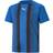 Puma Team Liga Striped Youth Football Jersey - Electric Blue Lemonade/Black/White (704927-02)