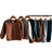 Shein 6pcs Pack Baby Boy/Girl Khaki Green Gray Solid Color Versatile Long Sleeve Hoodie & Elastic Waist Long Pants All-Match Outfits, Suitable For Autumn/Winter Outdoor & Sports