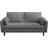Yaheetech U110327155 Dark Gray Sofa 170cm 2 Seater
