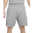 Nike Men's Solo Swoosh Fleece Shorts - Dark Grey Heather