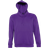 Sol's Slam Unisex Hooded Sweatshirt - Dark Purple