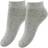 Fuzzies Ankle Socks 2-pack - Grey Melange (2100-123)