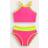 Shein New Stylish Girls 2 Pieces Colorblock Bikini Set