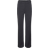 Vero Moda Zamira Mid Waist Trousers - Grey/Obsidian