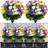 Shein 10 Bunches Of UV-Resistant Flowers Artificial Plant