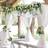 Shein 2pcs 6m White Chiffon Archway Fabric
